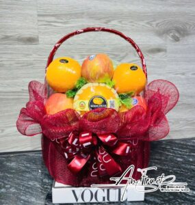 Giỏ Hoa Quả Tặng Thầy Cô – Món Quà Tri Ân Ngọt Ngào Và Đầy Ý Nghĩa